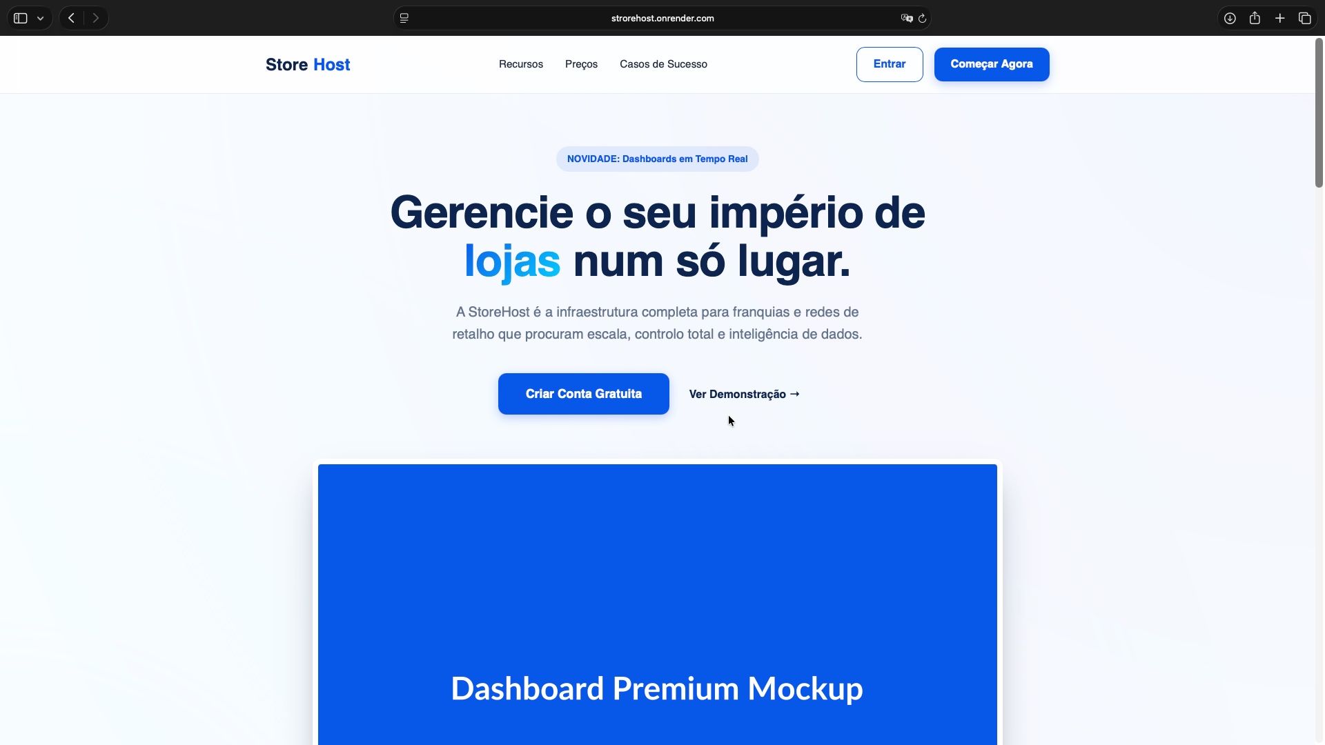 Projeto StoreHost